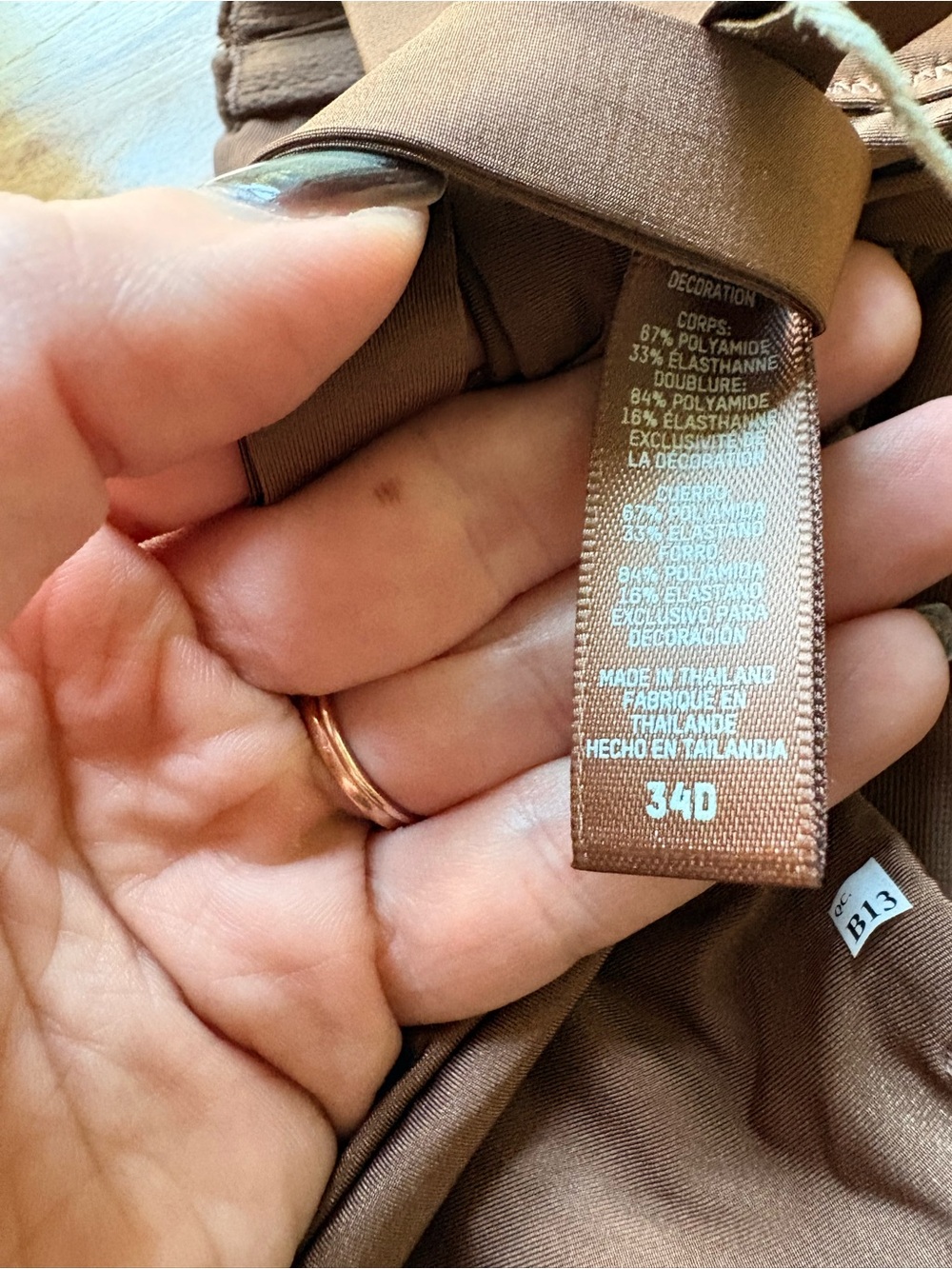 NWT SKIMS No Show Unlined Balconette Bra Jasper 32D - Picture 5 of 8